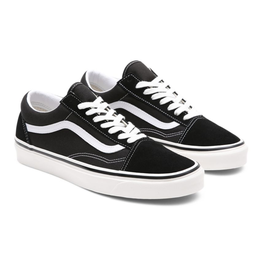 Men's Vans Anaheim Factory Old Skool 36 DX Low Top Shoes India Online - Black [SE6403918]